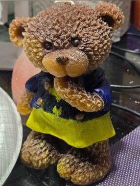 University of Michigan Giant Candle Bear